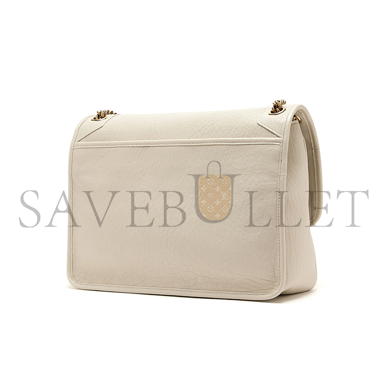 YSL NIKI LARGE IN GRAINED LAMBSKIN 803777AACYT9207 (32*23*9cm)